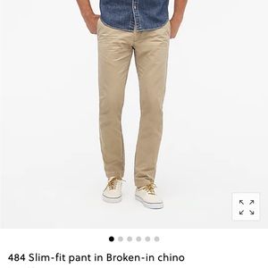J Crew Broken In Chino Pant